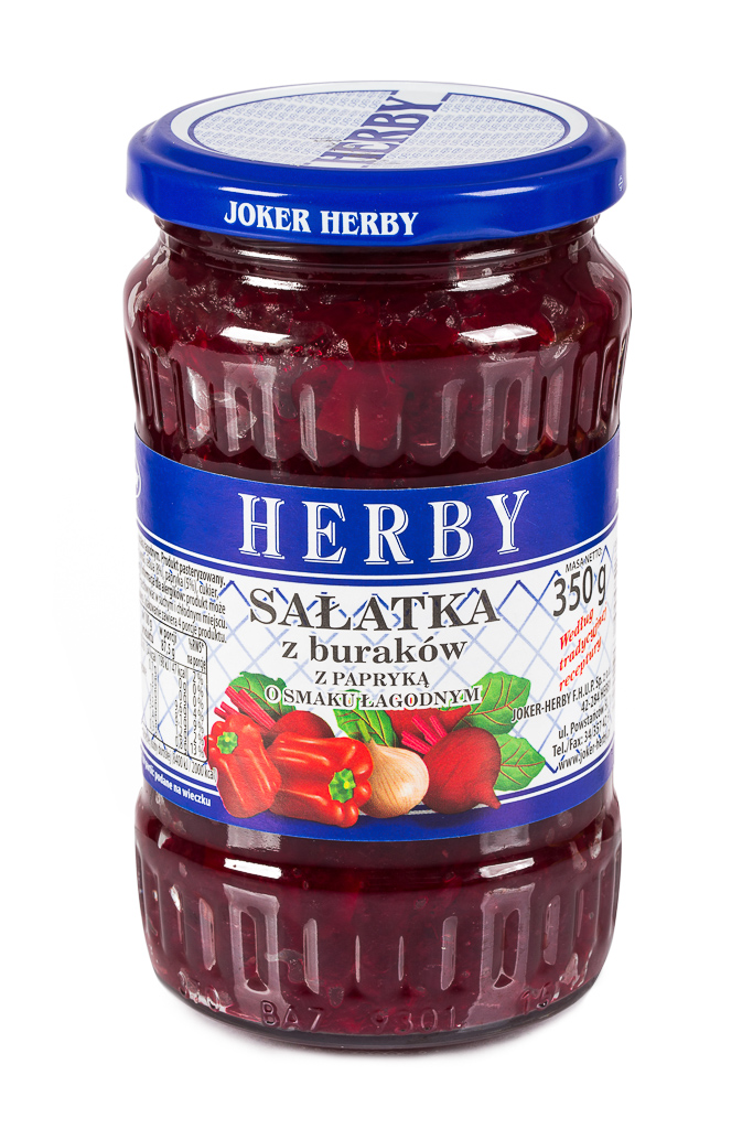 Sałatka z buraków ćwikłowych z papryką 350 g