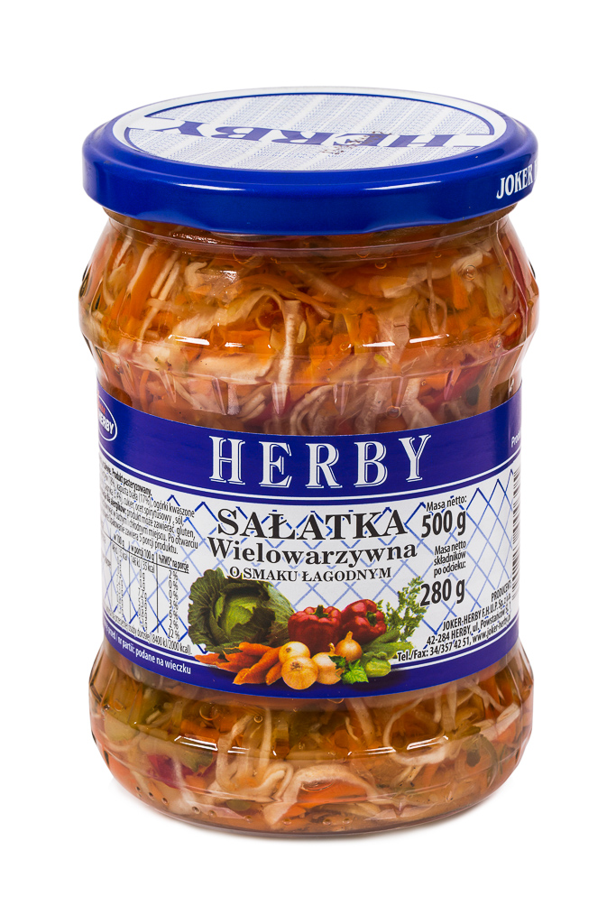 Sałatka wielowarzywna 500 g