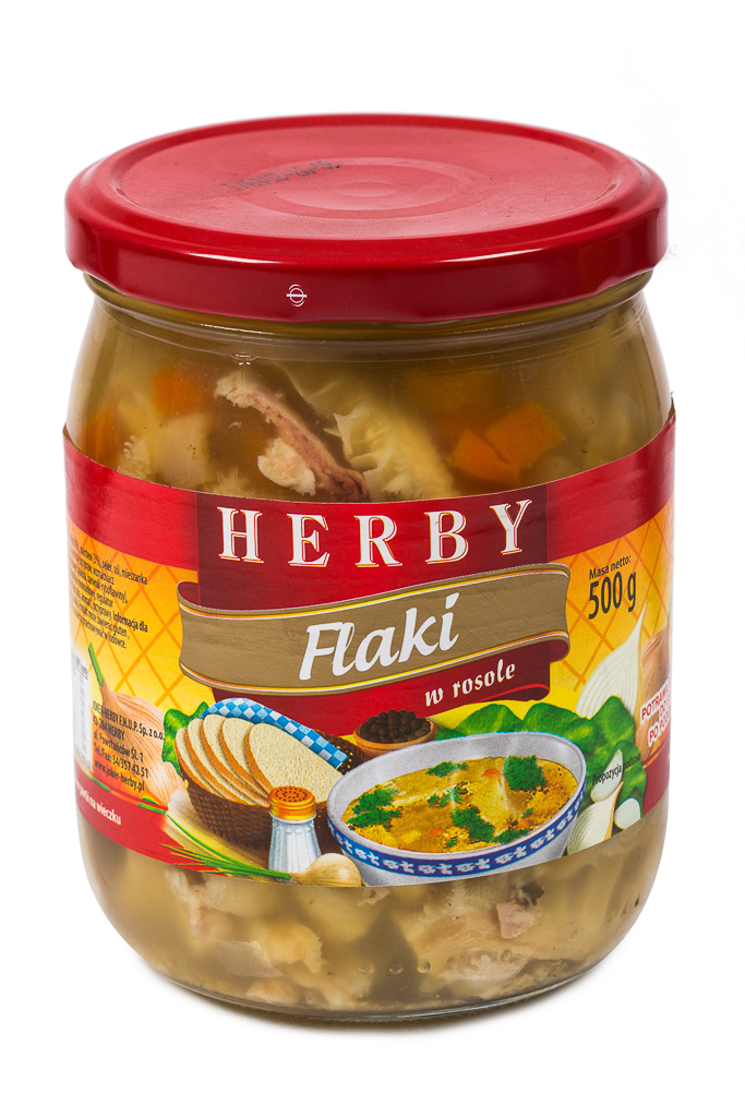 Flaki wołowe w rosole 500 g