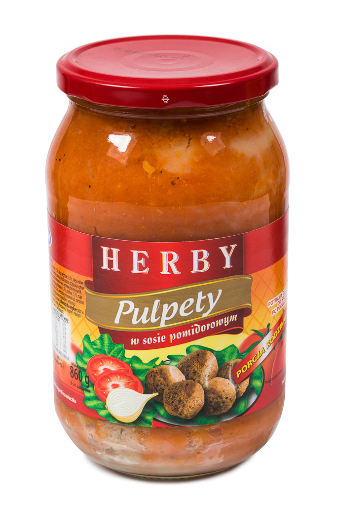 Pulpety w sosie pomidorowym 860 g