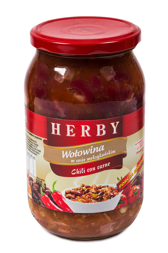 Wołowina w sosie meksykańskim 880 g