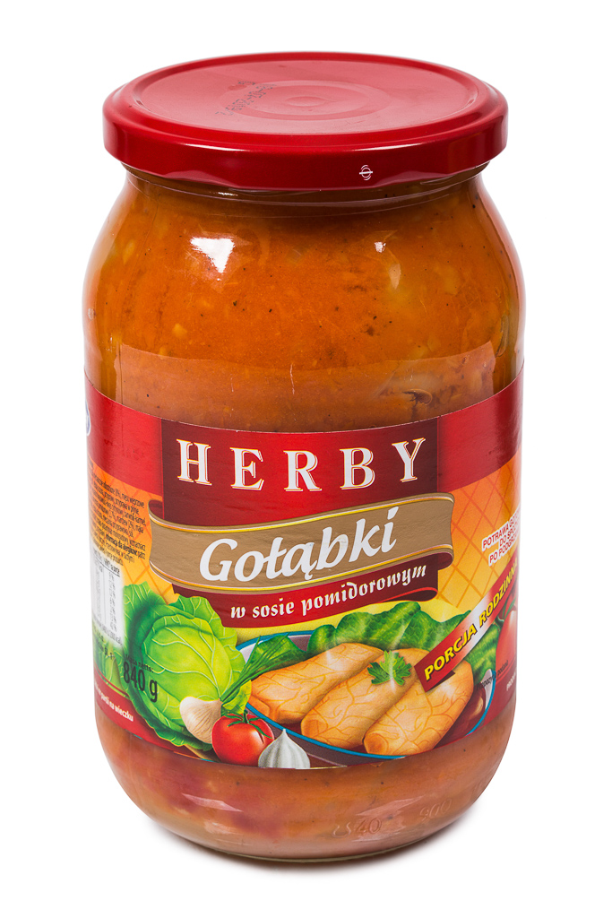 Gołąbki w sosie pomidorowym 840 g