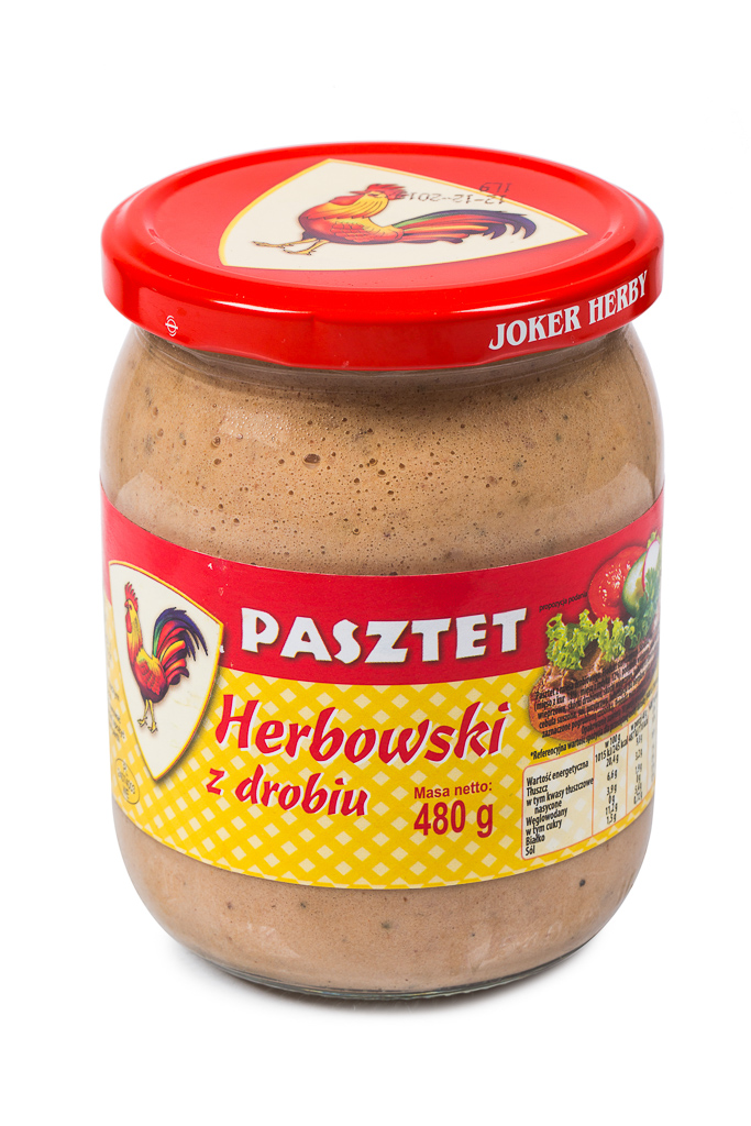 Pasztet Herbowski z drobiu 480 g